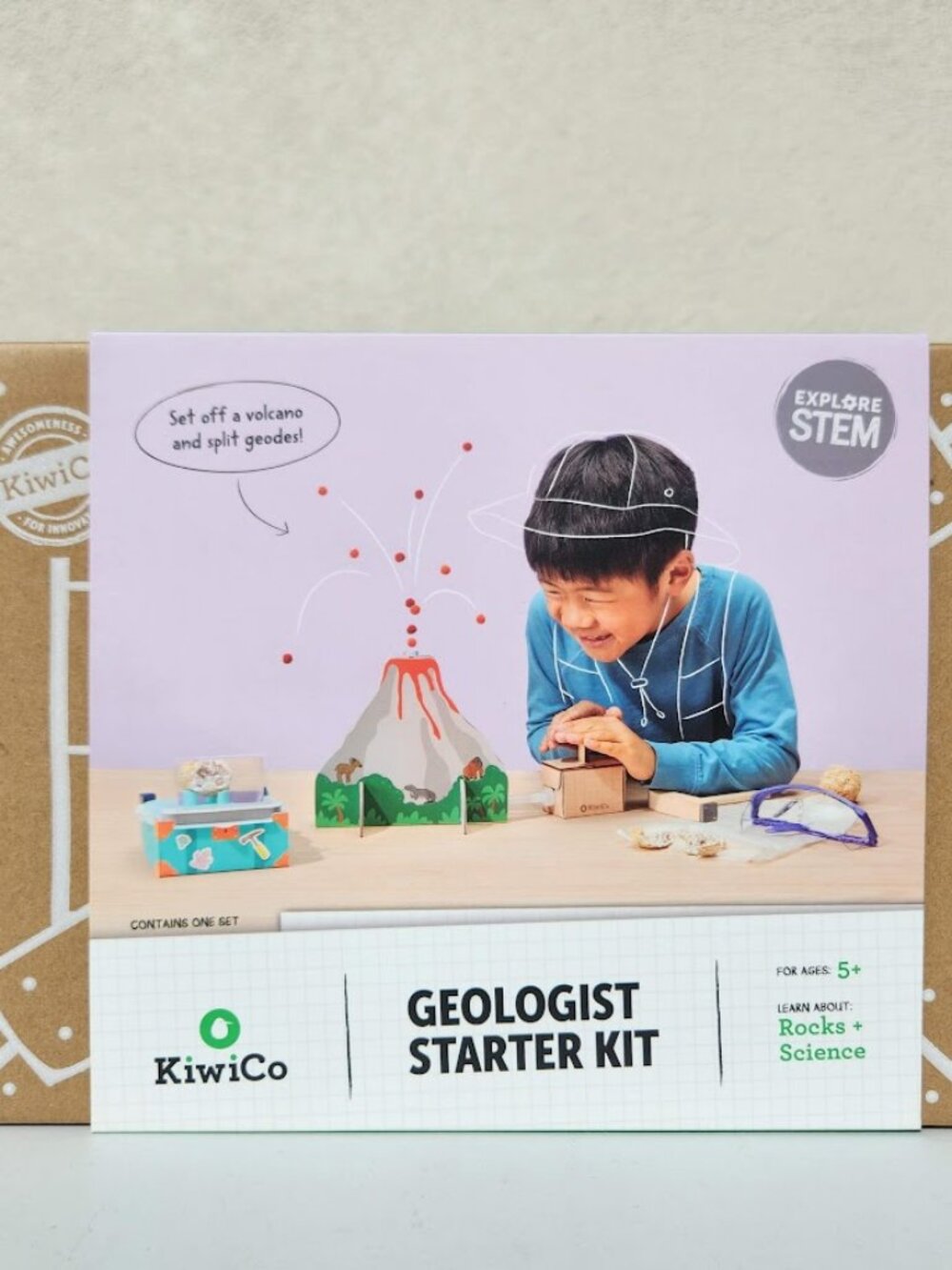 NEW KiwiCo. Kiwi Co. Geologist Starter Science Kit Craft Experiments School Supp